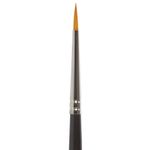 Кисть художественная проф. BRAUBERG ART CLASSIC, синтетика жесткая, круглая, № 1, длинная ручка, 200656