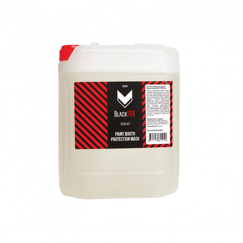 BlackFox Липкое защитное покрытие для окрасочно-сушильных камер (ОСК) 5л.