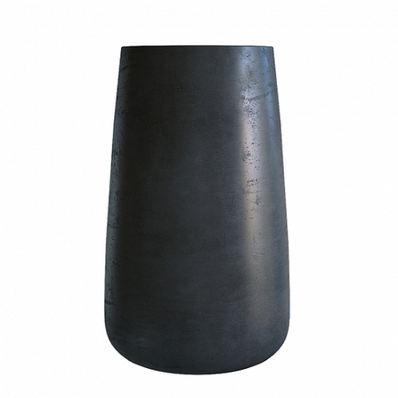 Кашпо CONE CHARCOAL D36 H75