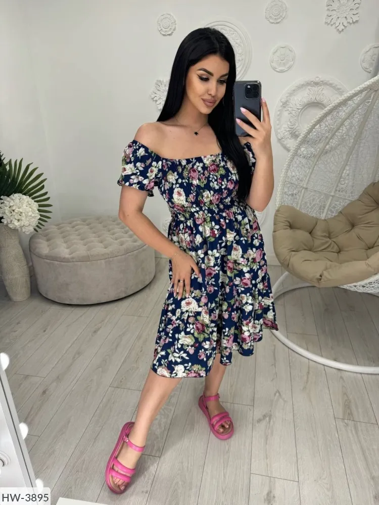 Платье HW-3892 Фабрика Моды