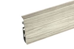 Плинтус Cezar Hi-Line 307 Дуб бежевый Харас, 2500x75x22 мм