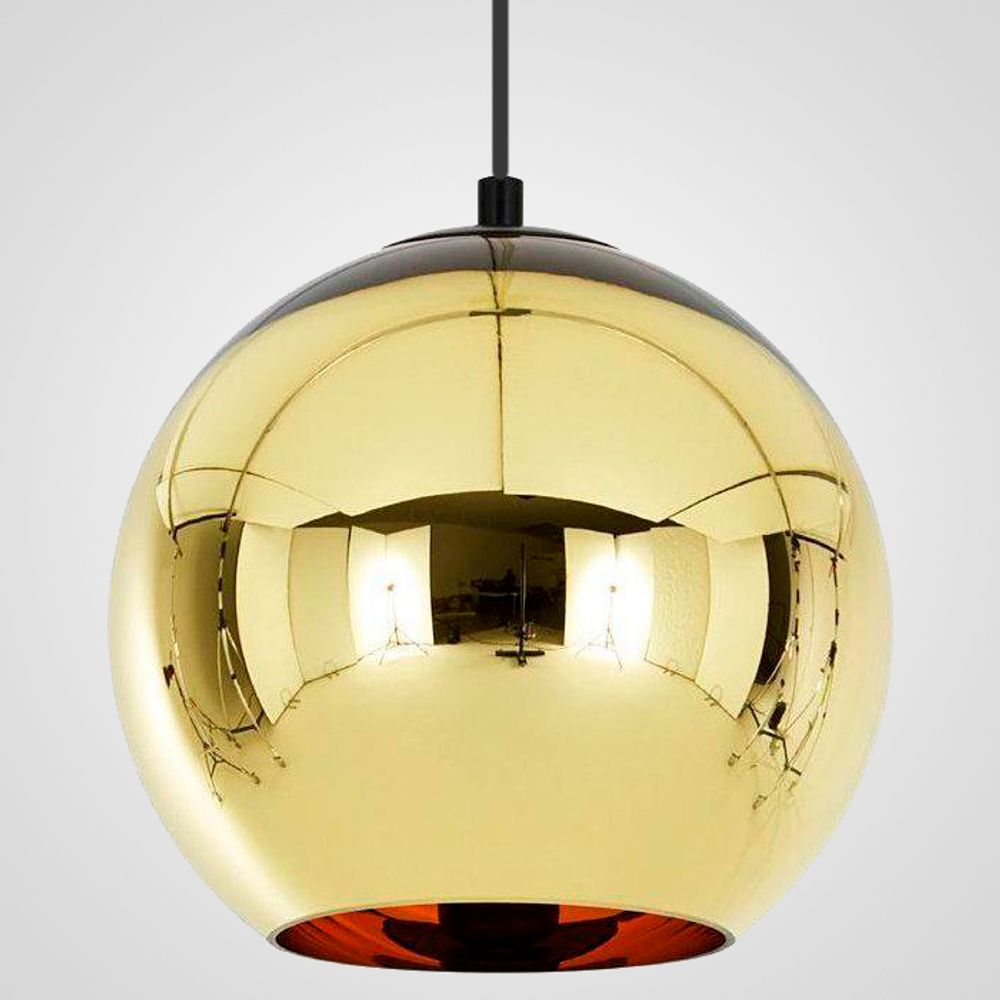 Подвесной светильник Copper Shade Gold D50