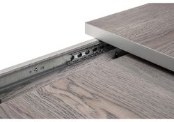 Стол Оригон 120(160)х70х77 навара / черный матовый