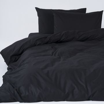 КПБ  Black Style, Дуэт, 50х70, простыня 180х200х30. подод 160х220.   DOMTEKC