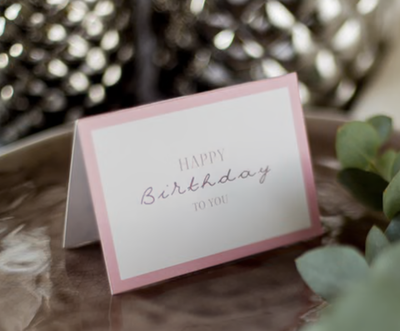 открытка 7х10 см арт.ВЛ143 "Happy birthday to you!"(упаковка 10 шт.)