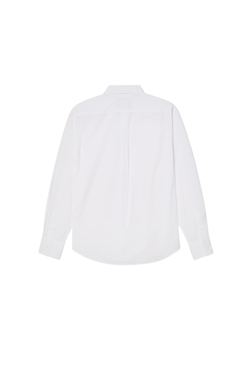 ZARA X BENITO ANTONIO РУБАШКА ИЗ 100% ХЛОПКА, БЕЛЫЙ