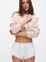 Шорты домашние с кружевом