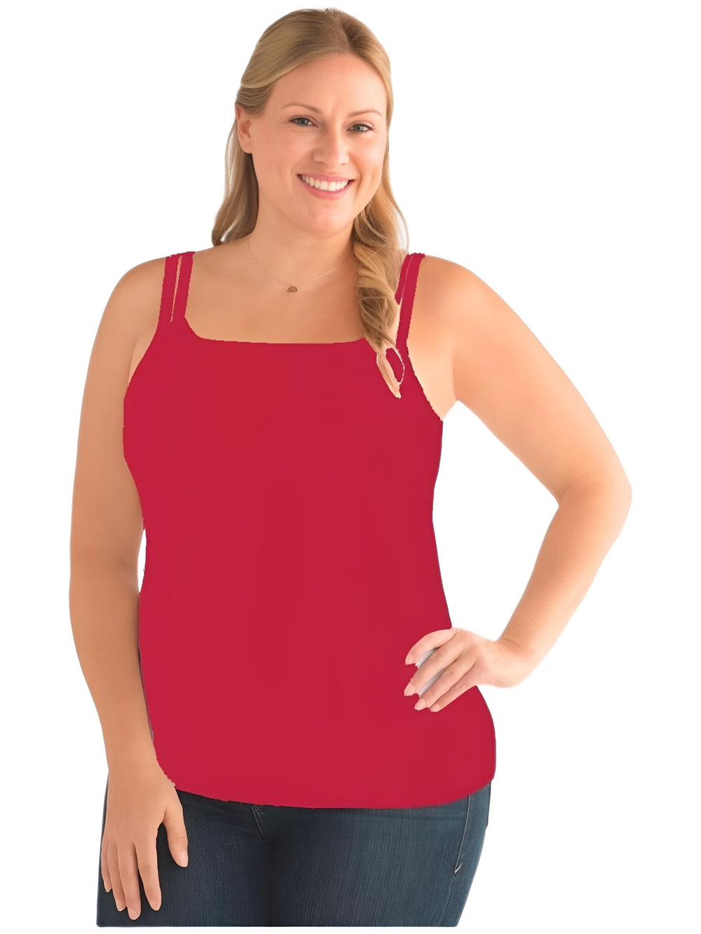 Топ ортопедический со встроенным бюстгальтером Valetta Amoena 48.EU/54.RU красный