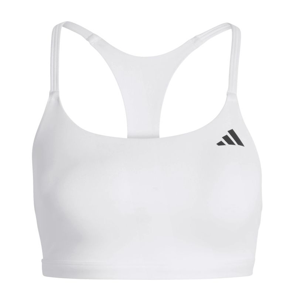 Теннисный бюстгальтер Adidas Optime Essentials Light Support Sports - white