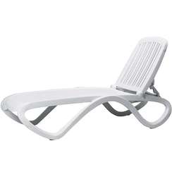Шезлонг Tropico белый