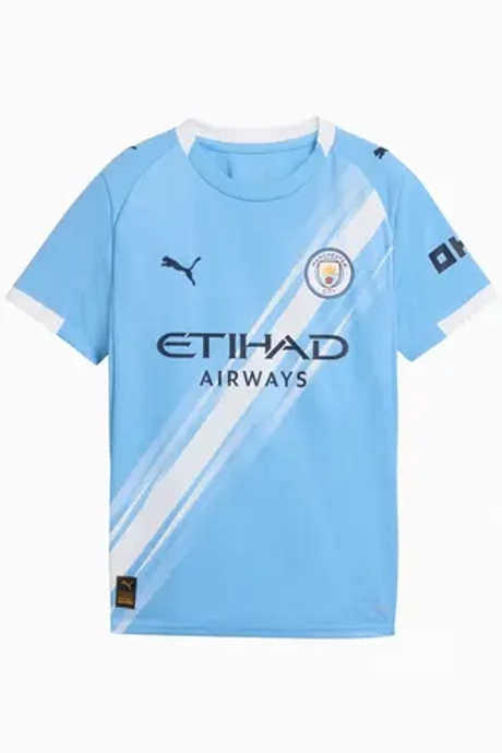 Футболка Puma Manchester City 25/26 Home Junior - голубой
