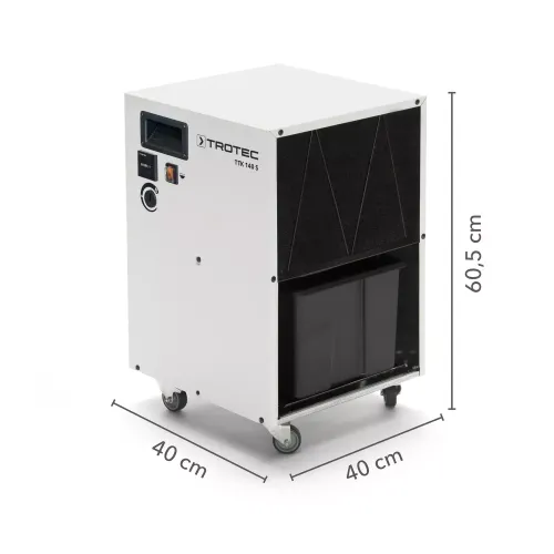 Осушитель воздуха TROTEC TTK 140 S - [до 40 л. за сутки / для S≈140 м²]