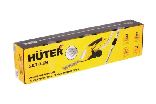 Аккумуляторный триммер-кусторез HUTER GET-3,6H