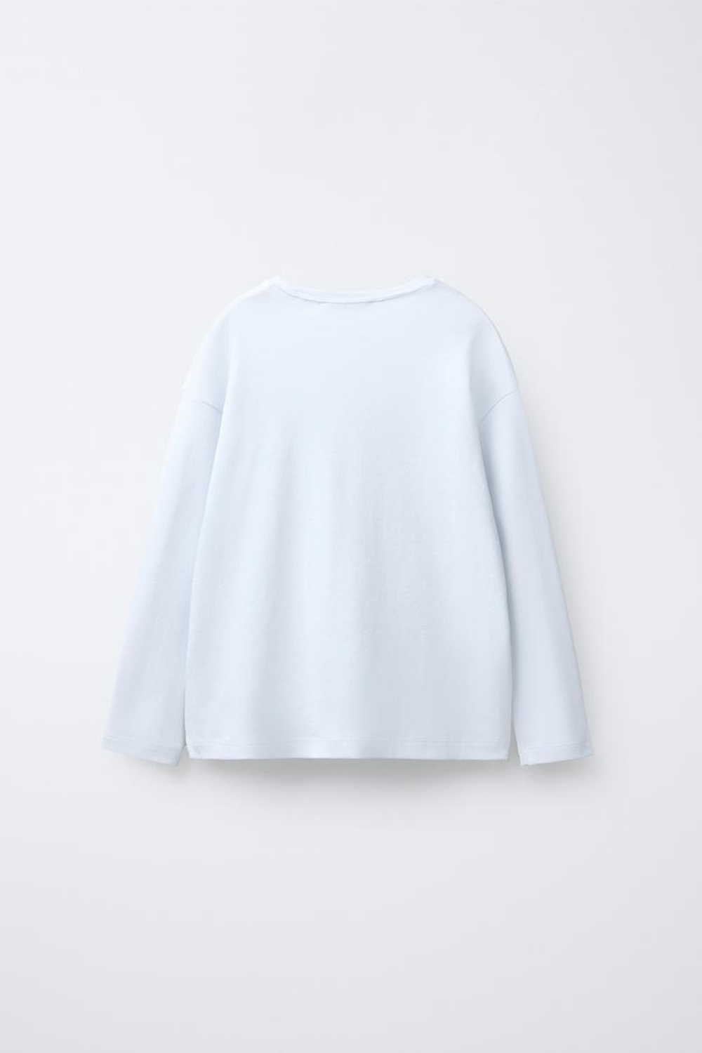 ZARA ПИЖАМА С БАНТОМ, ГОЛУБОЙ