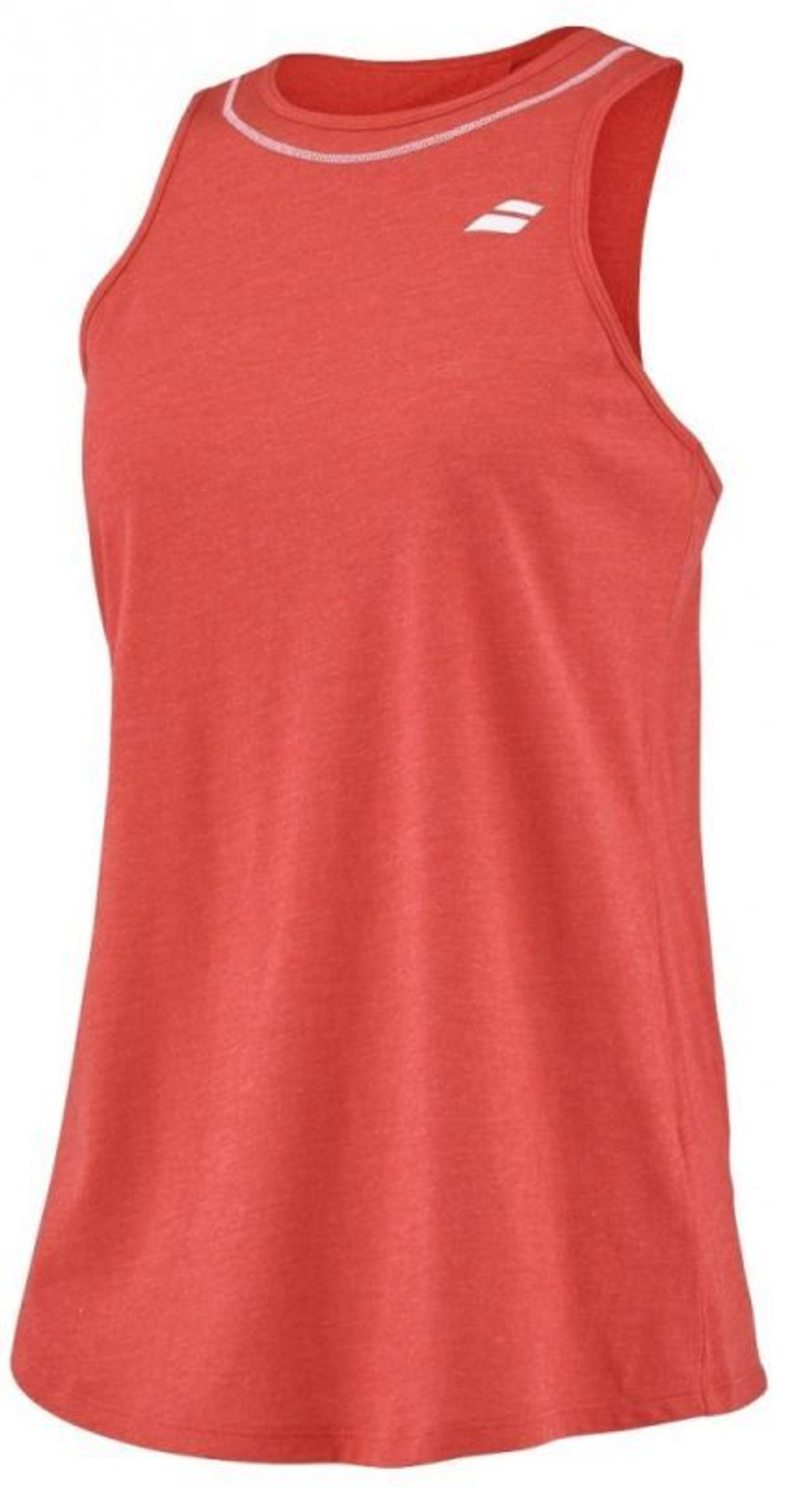 Женский топ теннисный Babolat Exercise Cotton Tank Women - poppy red heather