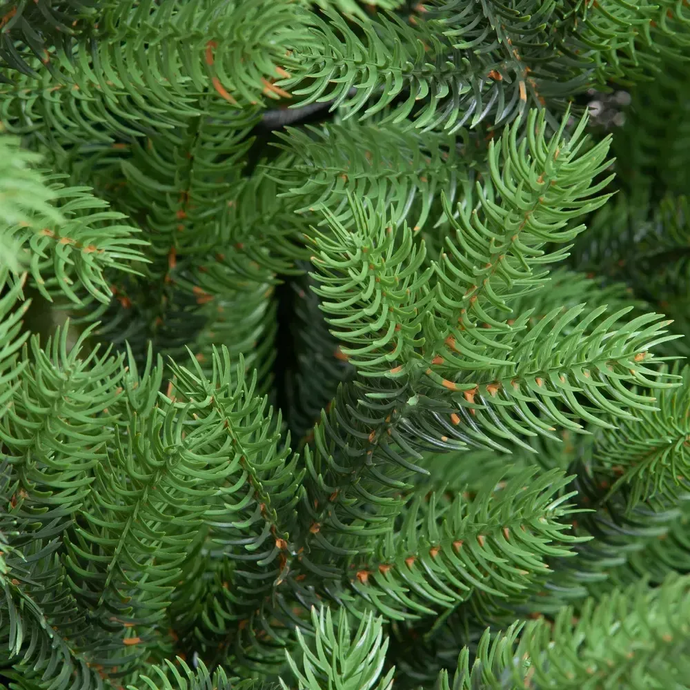 Елка с гирляндой 2в1 «Торжественная» (Литая хвоя) от 1,8 м до 4 м