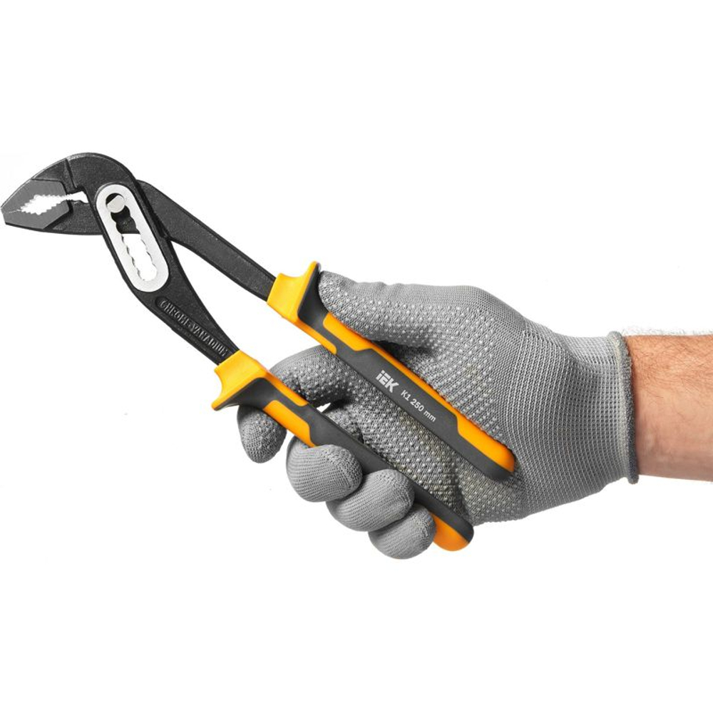 Клещи переставные Master 250мм K1 ARMA2L 3 IEK A2L3-JP10-K1-250