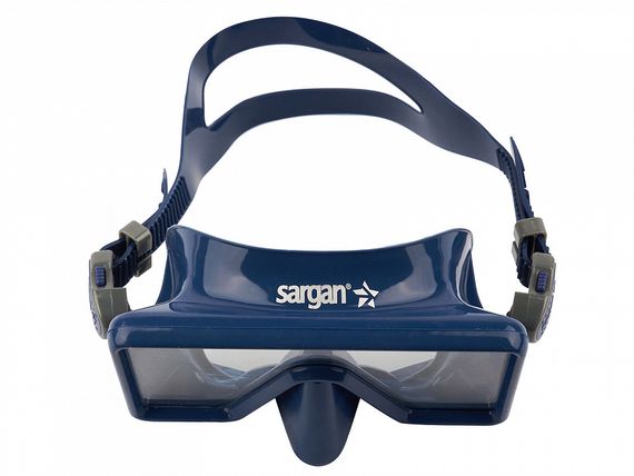 Маска Sargan Квадра темно-синяя
