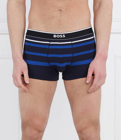 Трусики-боксеры Trunk Stripe BOSS BLACK - темно-синий(50489447)