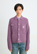 Carhartt WIP MICHIGAN - Кардиган - Фиолетовый