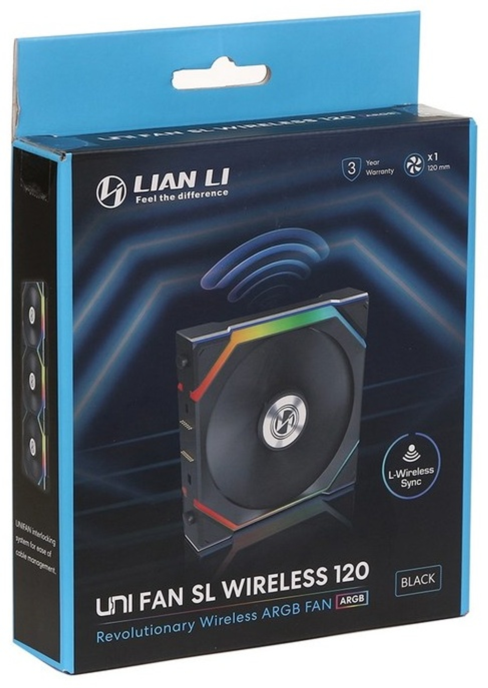 Вентилятор LIAN LI Uni Fan SL Wireless 120 ARGB 12SL1W1B