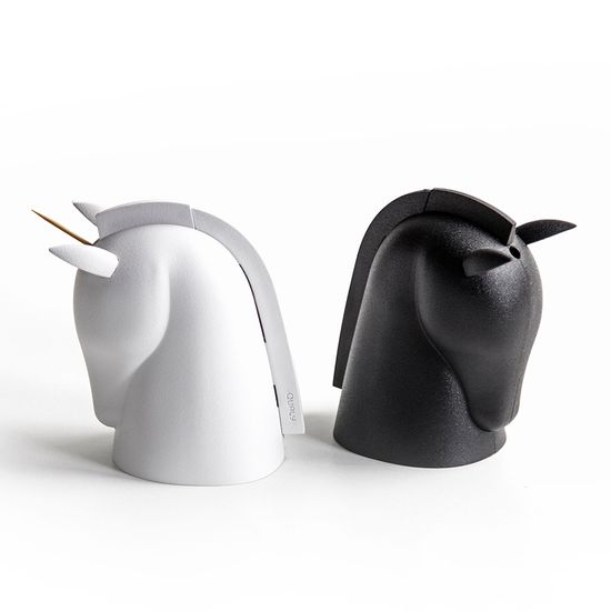 Держатель для зубочисток unicorn, черный