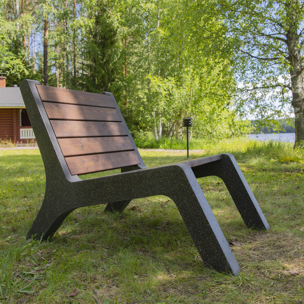 Садовое кресло CONCRETIKA C-Lounge для костровой зоны
