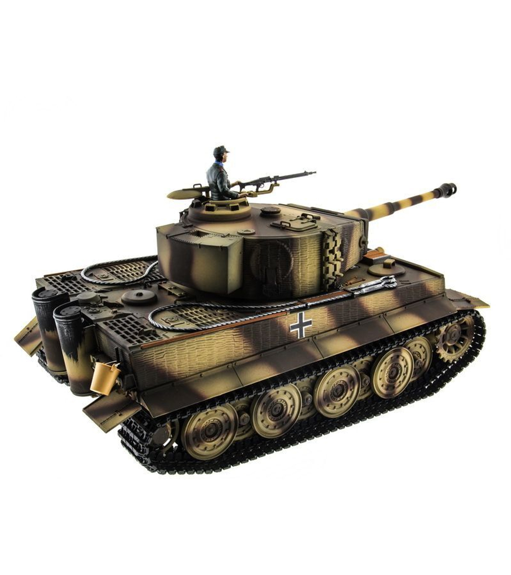 P/У танк Taigen 1/16 Tiger 1 (Германия, поздняя версия) 2.4G RTR летний камуфляж