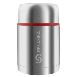 Термос для еды Relaxika 301 (0,7 литра), стальной