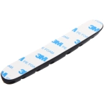 Держатель для проводов на липком слое «ДОМАНИЯ», 8 портов, цвет черный, 13,5*2см ( упак. ZIP пакет)