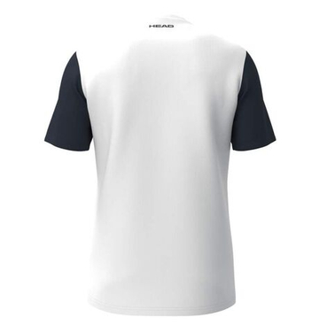 Футболка для мальчика теннисная Head Boys Club 25 Tech - navy/wh
