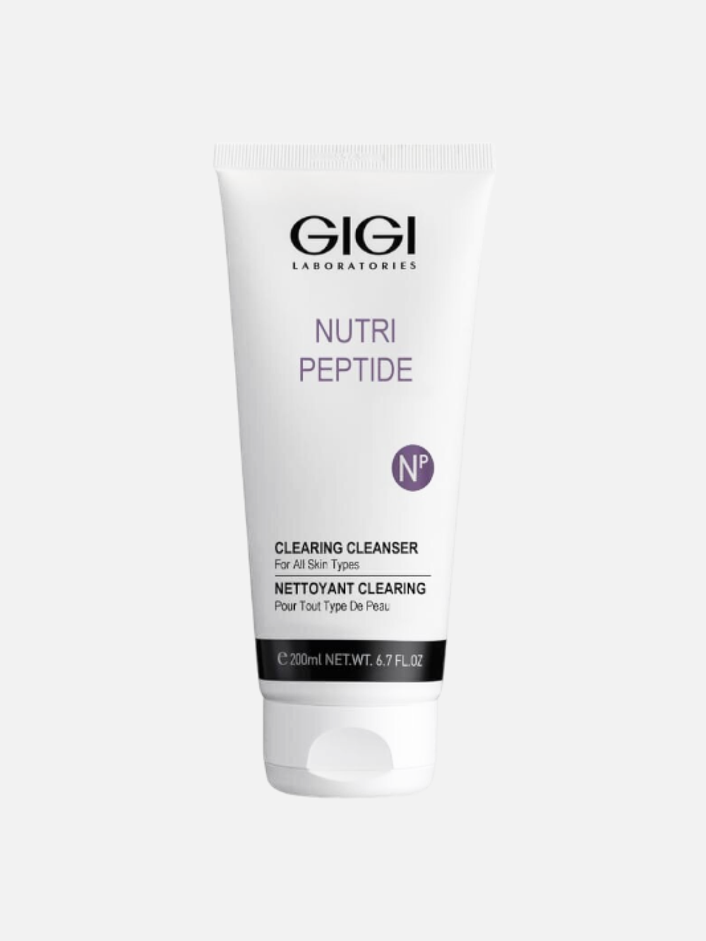 Пептидный очищающий гель Nutri-Peptide Clearing Cleanser, GiGi, 200 мл