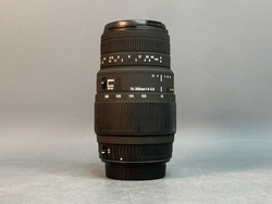 Sigma AF 70-300mm 4-5.6 DG Canon EF царапинки на передней линзе
