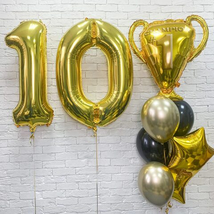 Композиция из воздушных шаров "Чемпион"