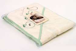 Детское полотенце махровое с капюшоном Fruit от Luxberry