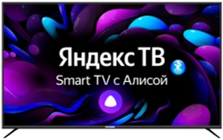 Телевизор Telefunken 65"; TF-LED65S03T2SU LED черный Ultra HD 50Hz DVB-T DVB-T2 DVB-C USB WiFi Smart TV