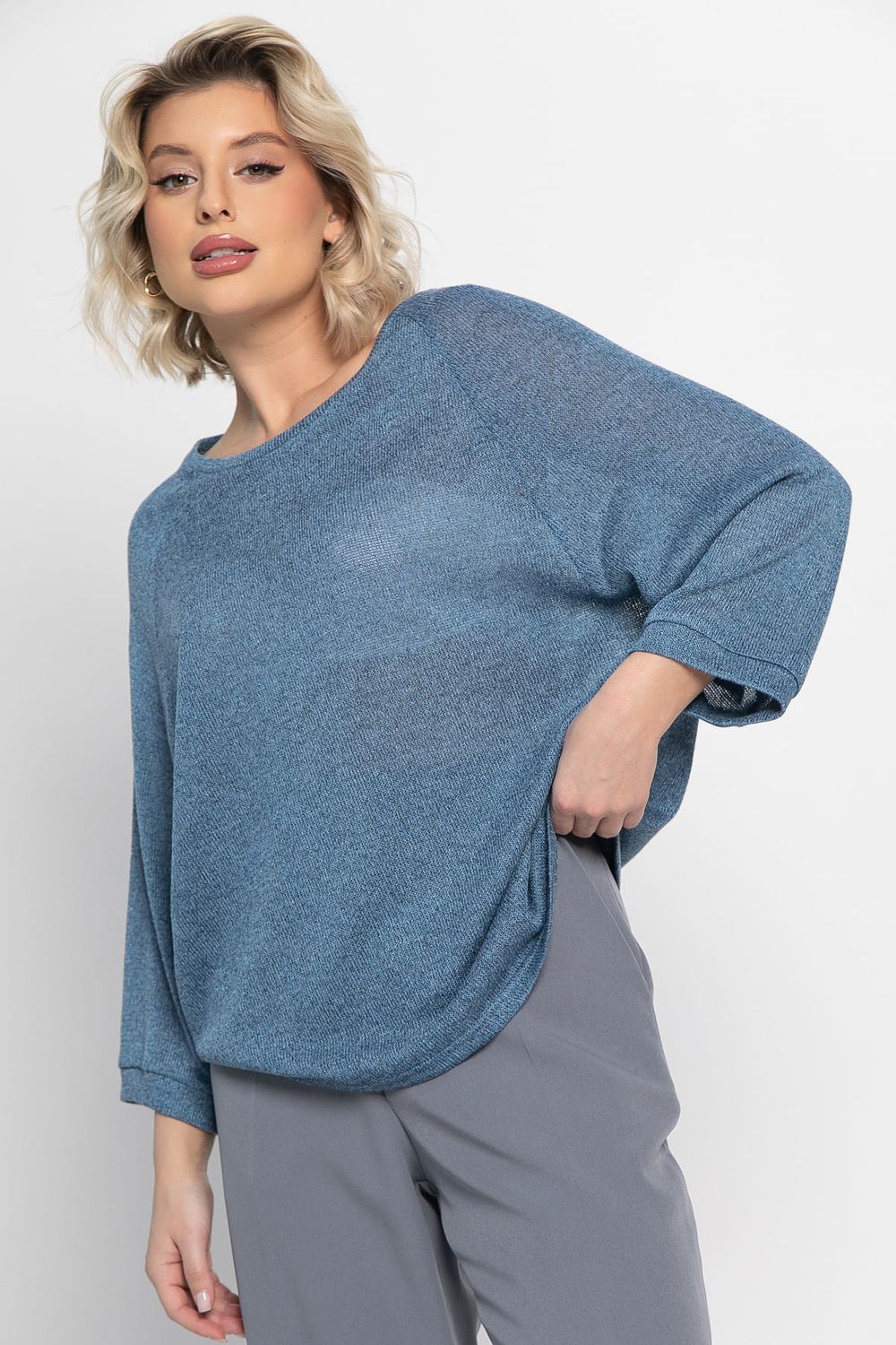 Блуза Океания (джинс) Б14931-5М LT Collection