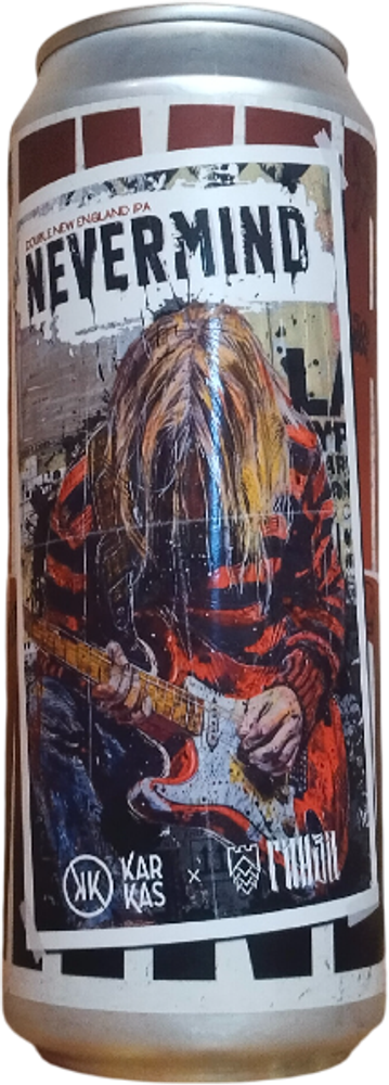 Пиво КарКас Невермaйнд / KarKas Nevermind 0.45 - банка