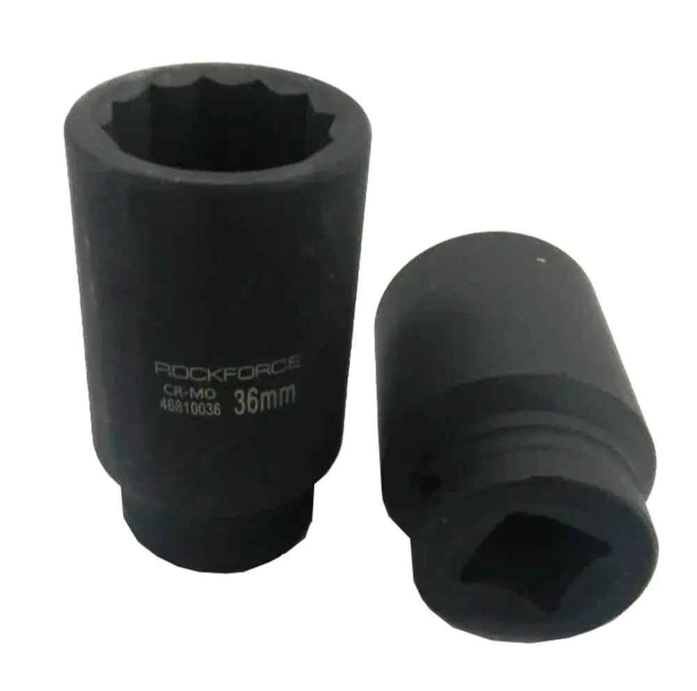 Головка ударная глубокая 36мм 3/4''12гр. RockForce##Rock FORCE RF-46810036