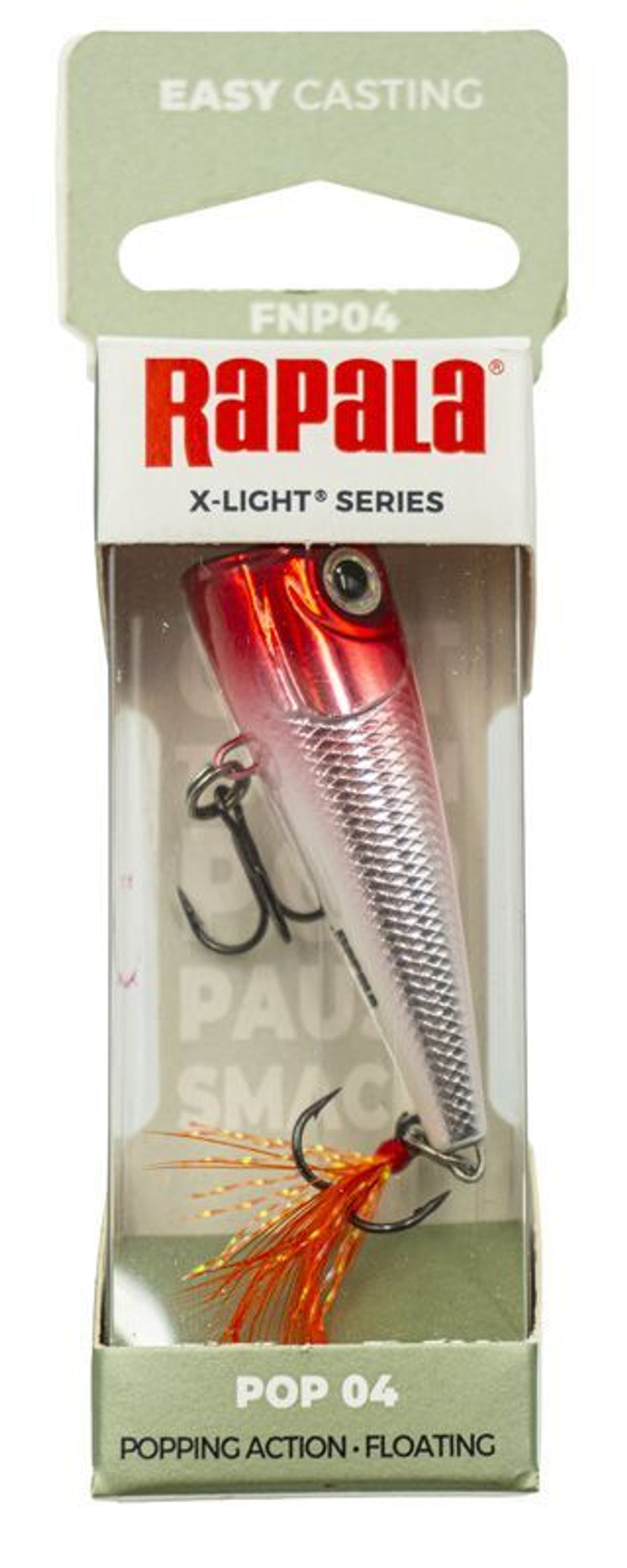 Воблер RAPALA X-Light Pop 04 /RH