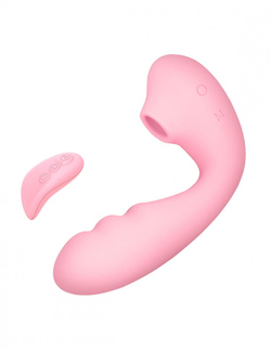 Вакуумный вибростимулятор BeYourLover Tara с дистанционным управлением, розовый