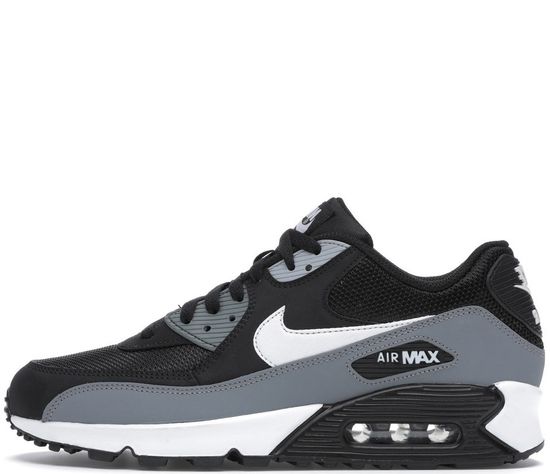 Кроссовки Nike Air Max 90 Leather Black\Grey\White