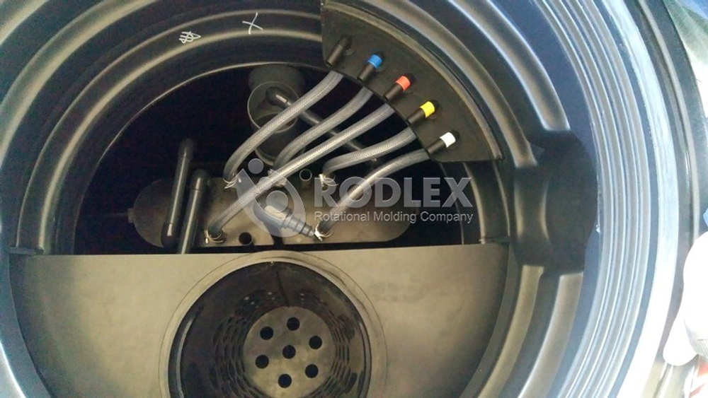 Станция биологической очистки BioBox Aero 7 Родлекс 3000 л./ 1750 л. в сутки / 7 чел. / самотечный сброс / компрессорный аэрация (2140x1480x2030см;162кг;) - арт.559792