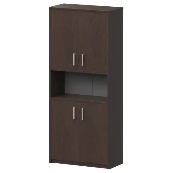 Шкаф с нишей А-312 Дуб венге 770x370x2000 Арго