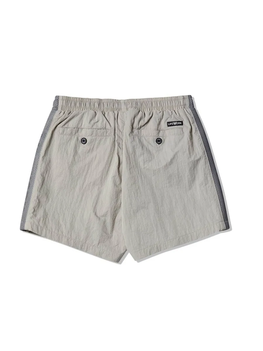 Шорты нейлоновые с сетчатыми полосками