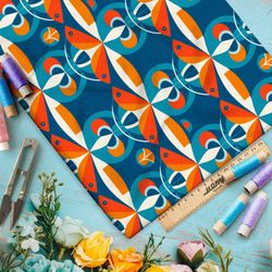 Ткань премиум атлас солнечная палитра