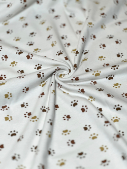 Пелёнка Разноцветные следы 85*130 RinaAmari