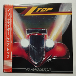 Винтажная виниловая пластинка LP ZZ Top Eliminator (Japan 1983) (Obi) Sharp Dressed Man