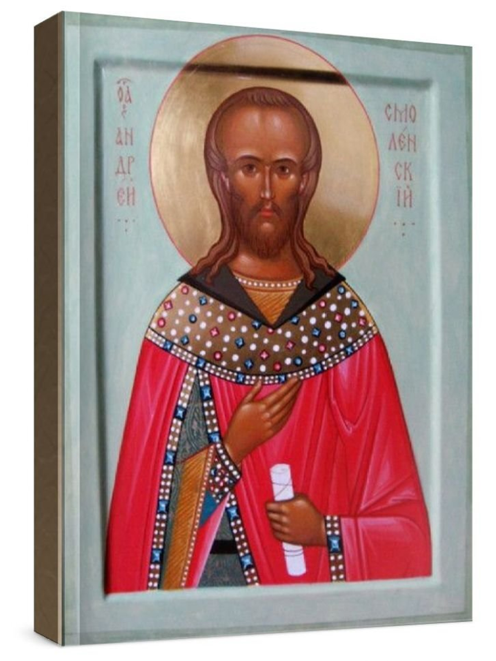 Андрей Смоленский (рукописная икона)