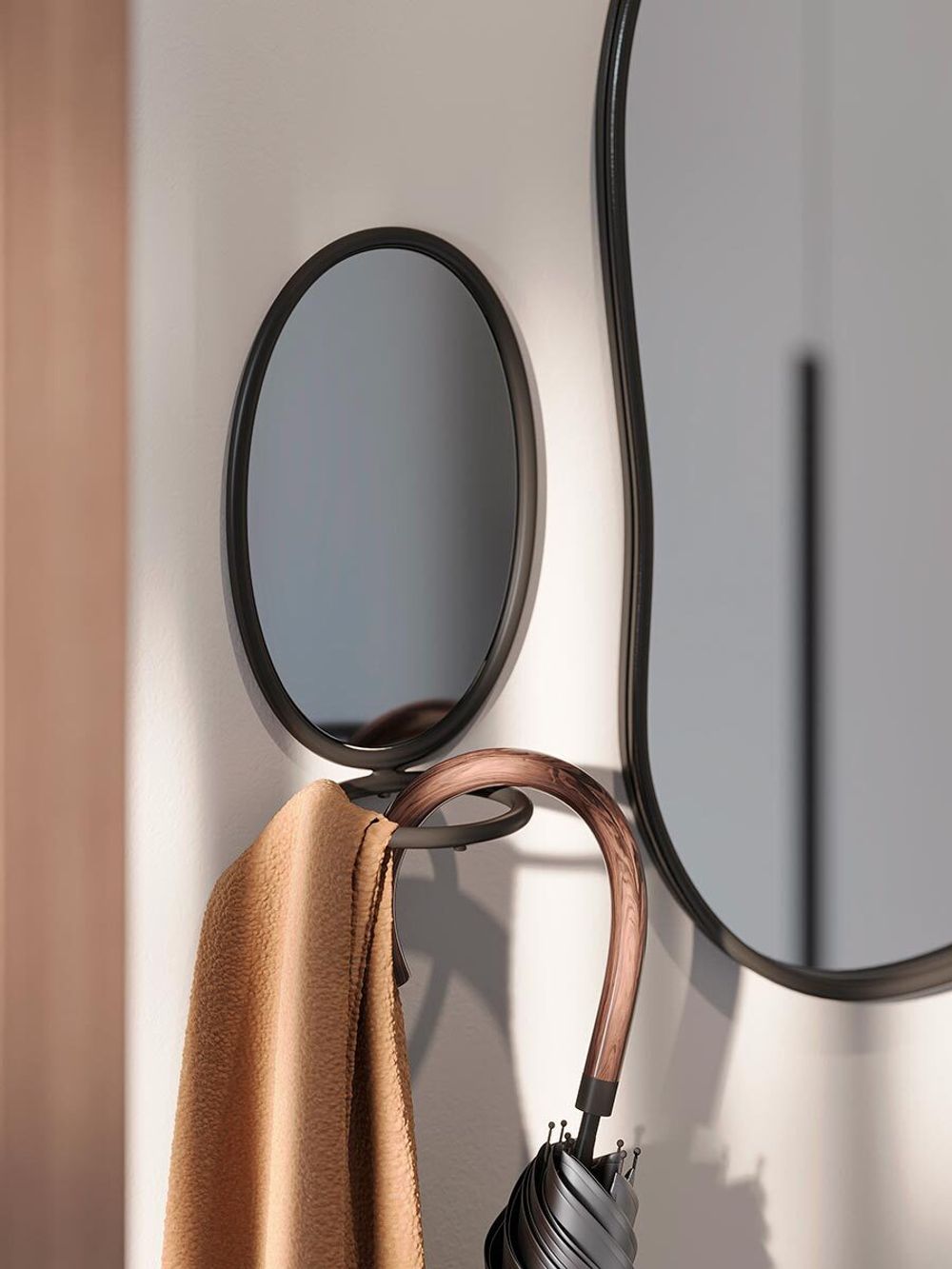 Зеркало Margres, черное